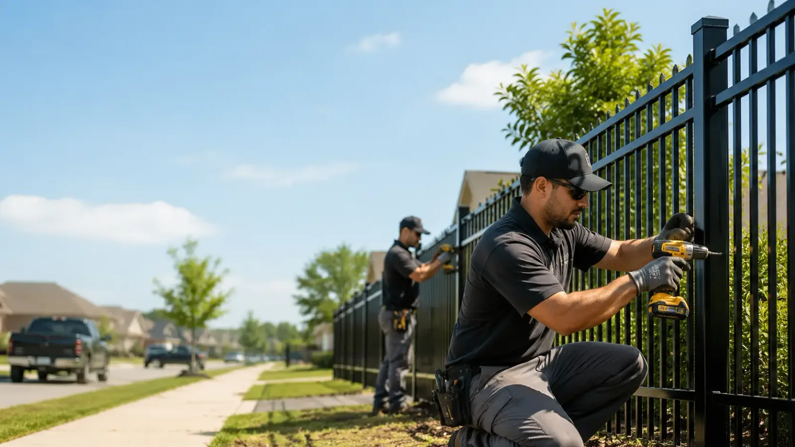Metal Fence Installation in Fort Monroe, VA